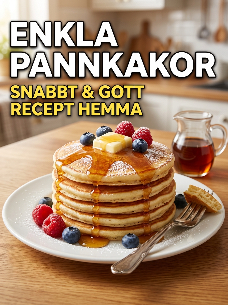 Enkla pannkakor